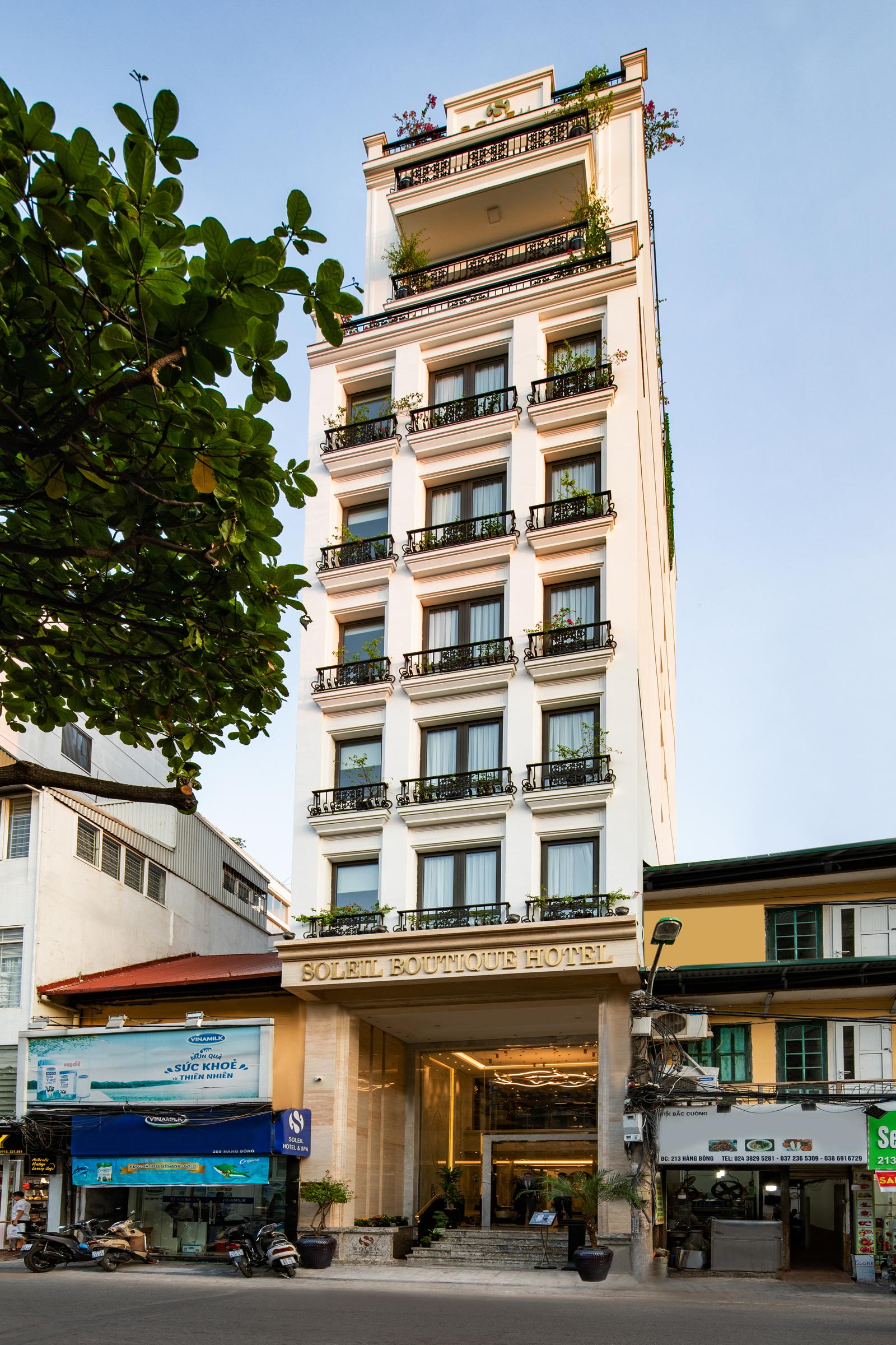 Soleil Boutique Hotel Hanói Exterior foto